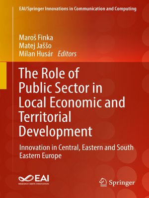 cover image of The Role of Public Sector in Local Economic and Territorial Development